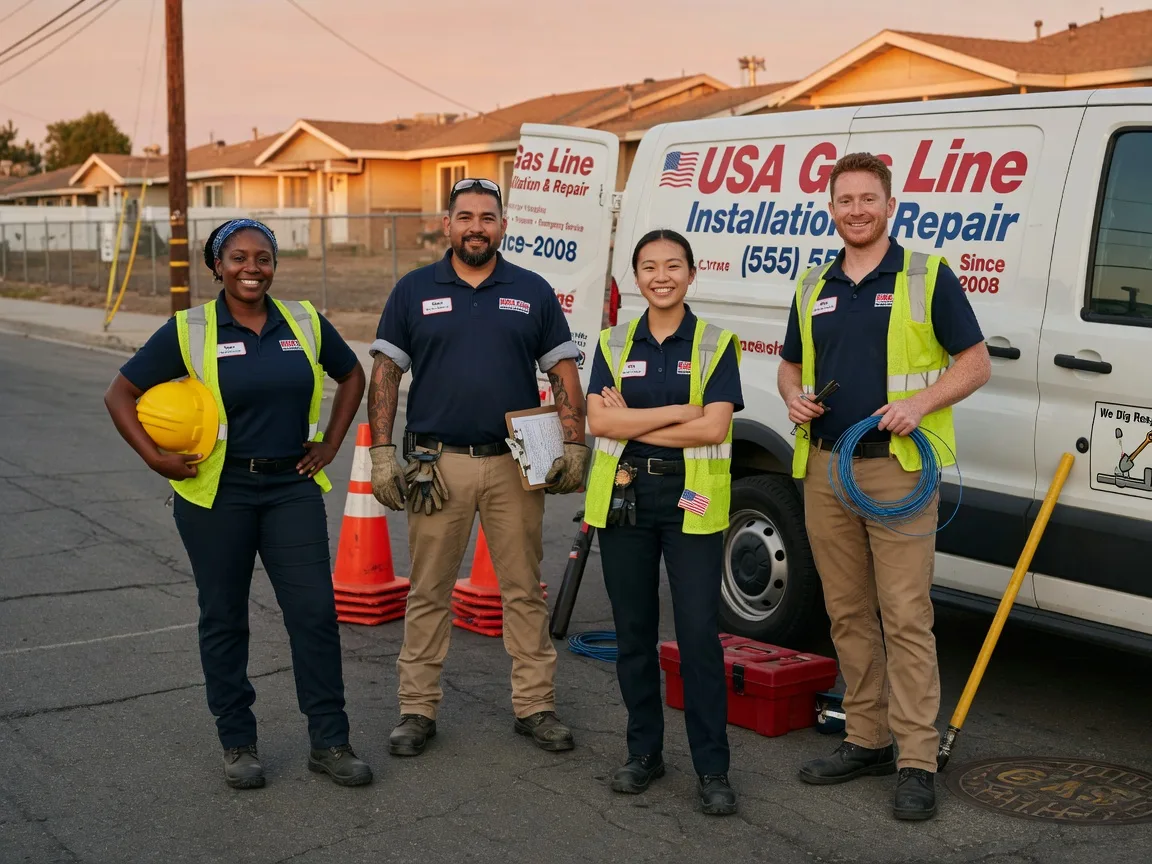 Gas Line Installation company in Creston, CA